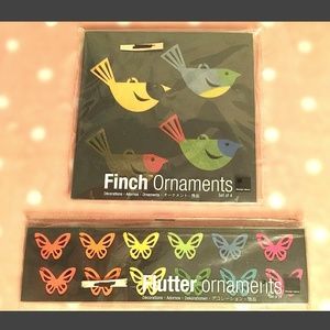 28 wood ornaments Nature Birds Butterfly Design Ideas Tree Decoration Christmas